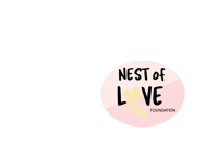 nestoflove nonprofit nol nest of love nestoflove Sticker