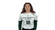 Volleyball Csu Sticker by Colorado State Rams