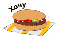 Burger Mcdonalds Sticker by McDonald's Ukraine