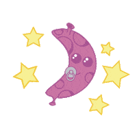 BeBerry love moony estrellitas dulces suenos Sticker