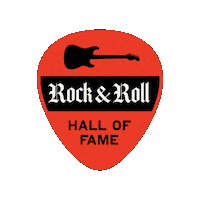 Rock Roll Hall Of Fame Sticker by Destination Cleveland
