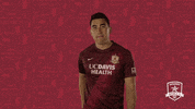 Warning Cameron Iwasa GIF by Sacramento Republic FC