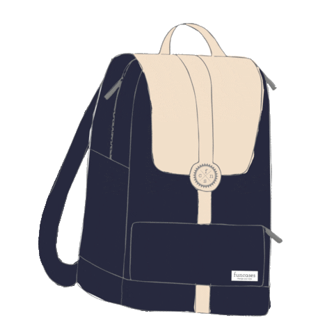 Backpack Sticker by Funcases