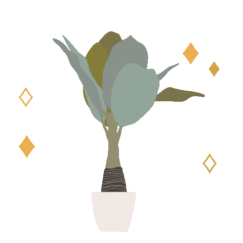 Plant Decor Sticker by Bash Clothing
