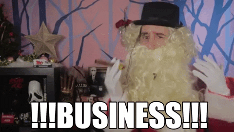 Santa Claus Christmas GIF by Dead Meat James