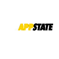 Mountaineers App State Sticker by Appalachian State University