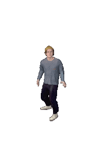 3D Portrait Sticker by Originals