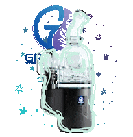 Gravedaa vaporizer erig rosin press e-rig Sticker