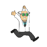 Run Lol Sticker by 3dFrankenPunks