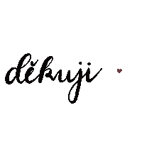 Thanks Dekuji Sticker