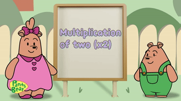 Multiplication table of 2