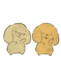 hokaron いぬ wani はてな ワニ Sticker