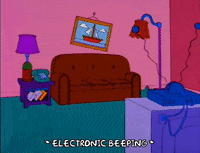 homer simpson couch gag GIF