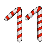 Christmas Typography Sticker by Gabriele Hannemann