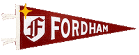 Graduation Cap Sticker by Fordham University
