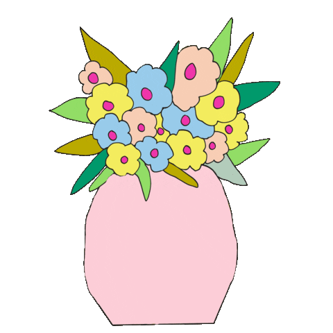 anettemoi giphyupload art flowers decoration Sticker