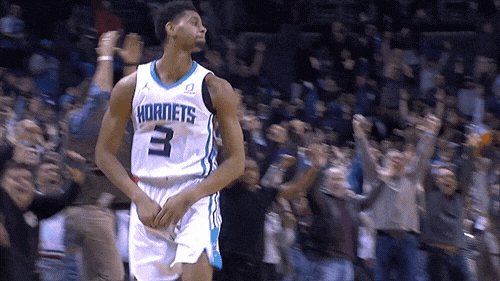 happy kemba walker GIF by Charlotte Hornets
