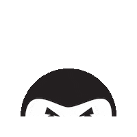 NinjaZone ninja ninjazone ninja eyes Sticker