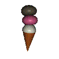 ice cream STICKER