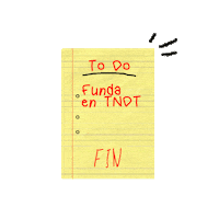 To Do List Sticker by TNDT