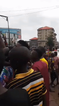 Jubilant Guineans Chant 'Liberté' After Soldiers Claim to Have Seized Country
