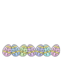 Celebrate Easter Eggs Sticker by Cascade Method