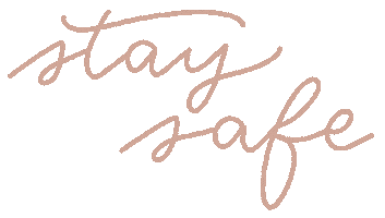 Stay Safe Take Care Sticker by AMARA Korean Beauty