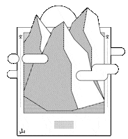 Black And White Japan Sticker by Shallow Lagoon