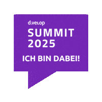 Summit Dabei Sticker by d.velop