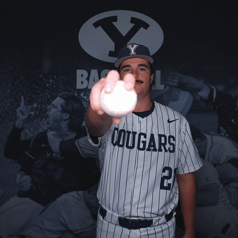 Sport Baseball GIF by BYU Cougars