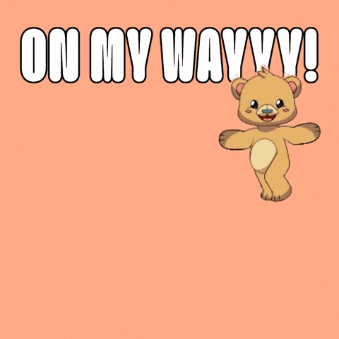 On My Way Running GIF by Kabu