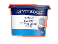 Cottage Cheese Sticker by Lancewood
