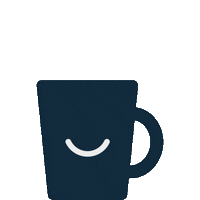 eunoiadigital coffee morning tea cafe Sticker