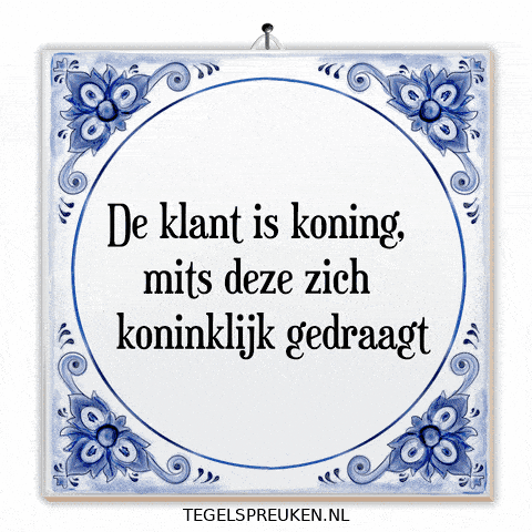 Respect Service GIF by Tegelspreuken.nl