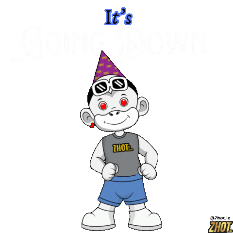 Hype Up Lets Go Sticker by Zhot