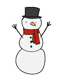 Christmas Snow Sticker