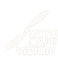 Logo Drone Sticker by Octocamvision