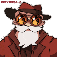 Glasses Guy Sticker