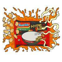 Indomielovers love happy hot food Sticker