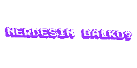 Nerdesin Balko Sticker