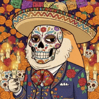 Snapping Day Of The Dead GIF by Doge Pound