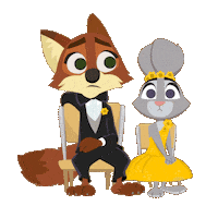 Scared Jason Bateman Sticker by Walt Disney Animation Studios