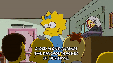 Talking Maggie Simpson GIF by The Simpsons