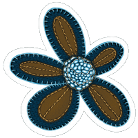 Flower Sticker
