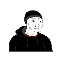 Wojak Dank Memes Sticker by Database數據