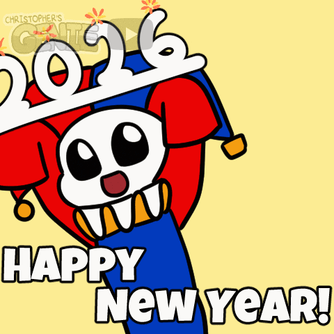 Happy New Years GIF by Christophers Genie
