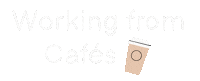 Cafe Working Sticker by COW-ORK