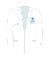 AUCSchoolofMed auc whitecoat aucmed aucwhitecoat Sticker