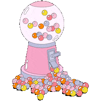 Chewing Gum Candy Sticker by mnnfrr