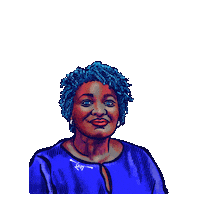 Voting Stacey Abrams Sticker by OneGeorgia